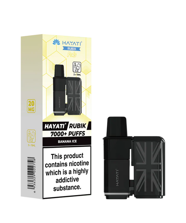 Hayati Rubik 7000 Prefilled Refill Pods - Box of 5