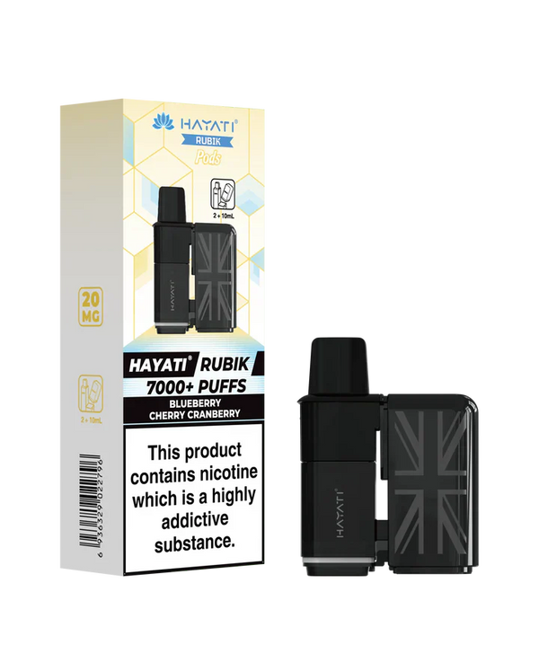 Hayati Rubik 7000 Prefilled Refill Pods - Box of 5