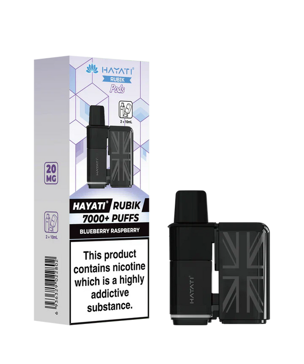 Hayati Rubik 7000 Prefilled Refill Pods - Box of 5
