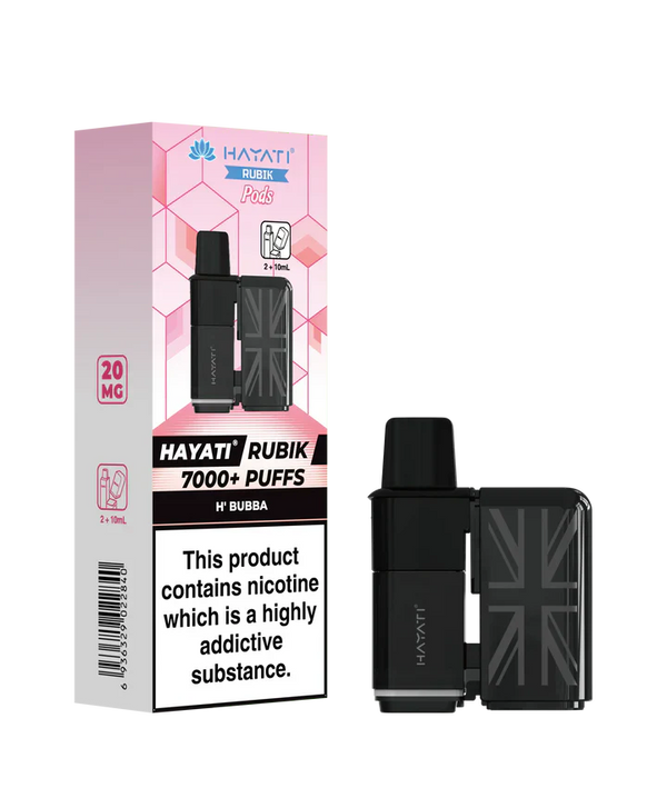 Hayati Rubik 7000 Prefilled Refill Pods - Box of 5