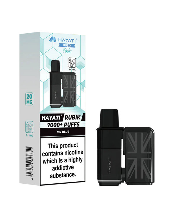 Hayati Rubik 7000 Prefilled Refill Pods - Box of 5