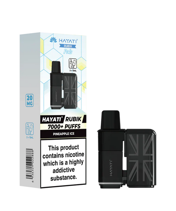 Hayati Rubik 7000 Prefilled Refill Pods - Box of 5