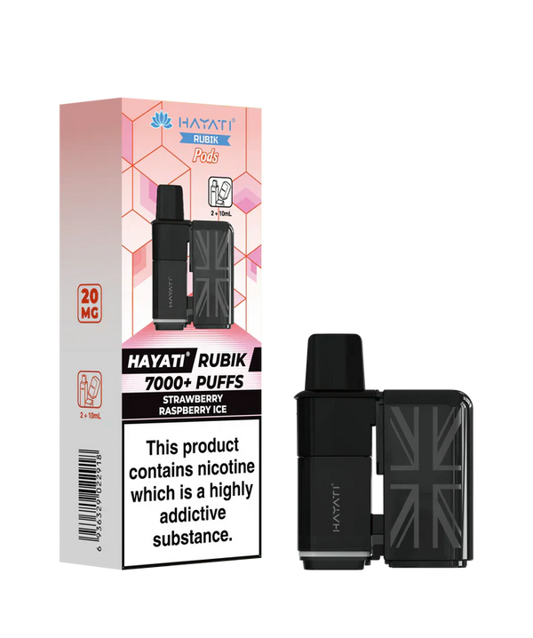 Hayati Rubik 7000 Prefilled Refill Pods - Box of 5