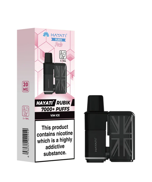 Hayati Rubik 7000 Prefilled Refill Pods - Box of 5