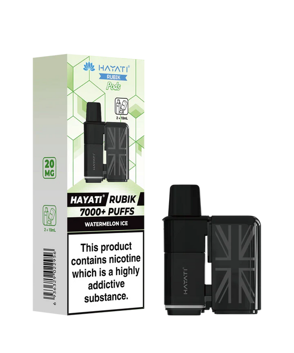 Hayati Rubik 7000 Prefilled Refill Pods - Box of 5