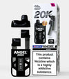 Angel 20000 Disposable Vape Box of 5 - Black Edition - vapeukwholesale