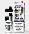 Angel 20000 Disposable Vape Box of 5 - White Edition - vapeukwholesale