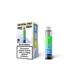 Blue Sour Raspberry Flavour of The Crystal Pro 10000 (CP10K) Prefilled Pod Kit - Box of 5 at Vapernest Wholesale