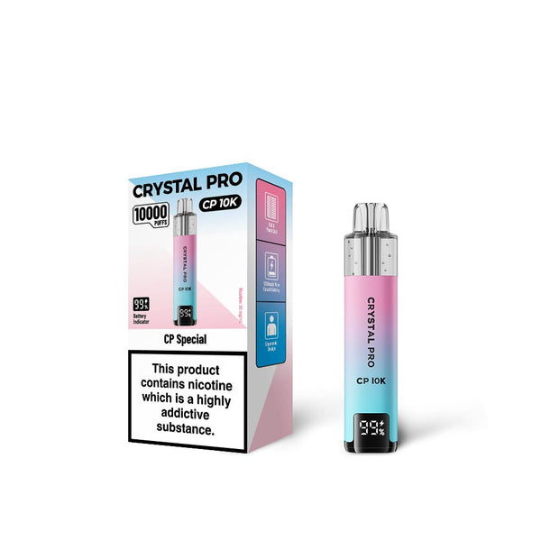 CP Special Flavour of The Crystal Pro 10000 (CP10K) Prefilled Pod Kit - Box of 5 at Vapernest Wholesale