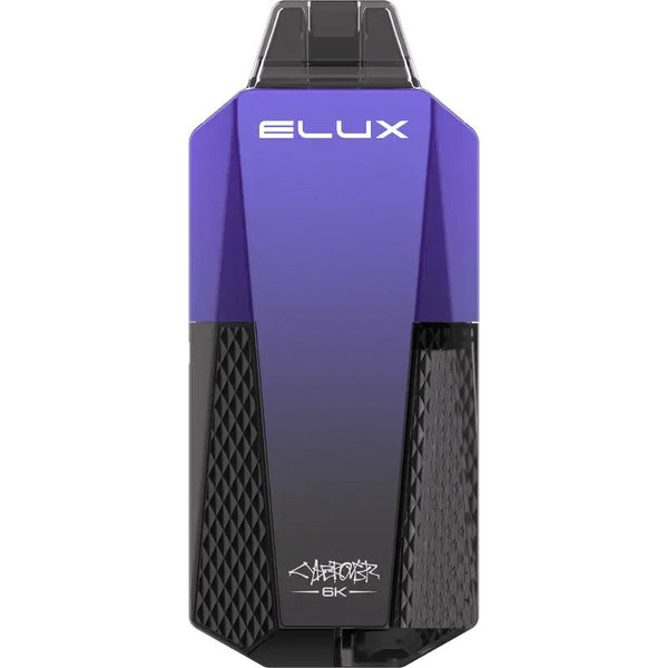 Elux Cyberover 6000 Disposable Vape - Blueberry Cherry Cranberry - vapeukwholesale
