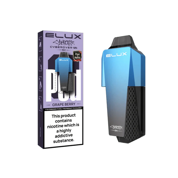 Elux Cyberover 6000 Replacement Pods - Box of 5 - Wholesale Price !
