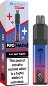 Hayati Pro Max+ 6000 Vape Kit Box of 10 - Blue Razz Cherry