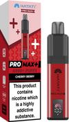 Hayati Pro Max+ 6000 Vape Kit Box of 5 - Cherry Berry