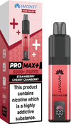 Hayati Pro Max+ 6000 Vape Kit Box of 5 - Strawberry Cherry Cranberry
