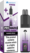 Hayati Pro Max+ 6000 Vape Kit Box of 5 - Summer Dream