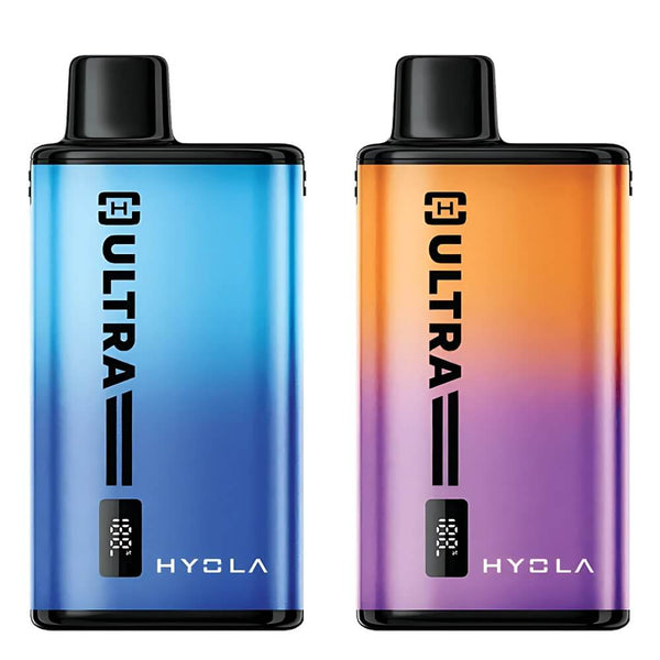 Hyola Ultra 30k Prefilled Pod Vape Kit - Box of 5 - Eliquid Base - Blue, Purple Edition at Vapernest Wholesale