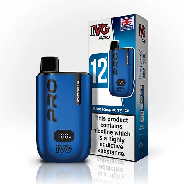 IVG Pro 10K Disposable Pod Kit Box of 5 - Blue Raspberry Ice