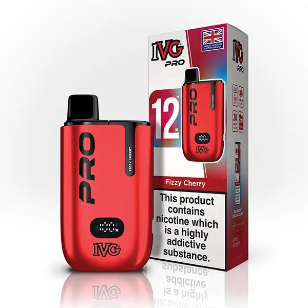 IVG Pro 10K Disposable Pod Kit Box of 5 - Fizzy Cherry