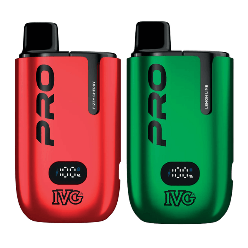 IVG Pro 10K Disposable Pod Kit Box of 5 - Lemon Lime and Fizzy Cherry