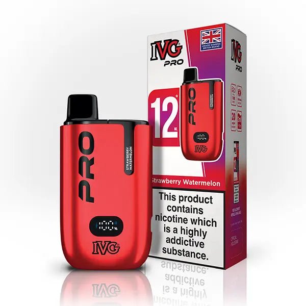 IVG Pro 10K Disposable Pod KitBox of 5 - Strawberry Watermelon