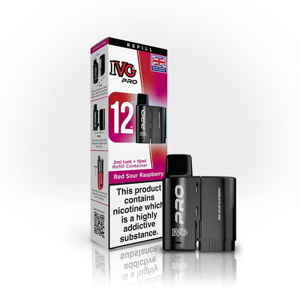 IVG Pro 12 Prefilled Vape Pods Box of 10 - #Simbavapeswholesale#