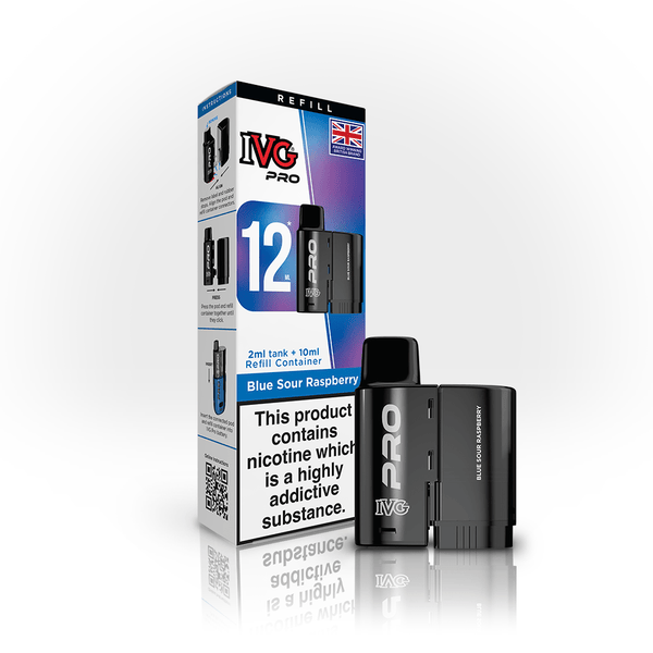 IVG Pro 12 Prefilled Vape Pods Box of 10 - #Simbavapeswholesale#