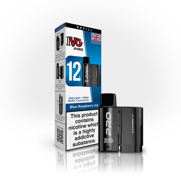 IVG Pro 12 Prefilled Vape Pods Box of 10 - #Simbavapeswholesale#