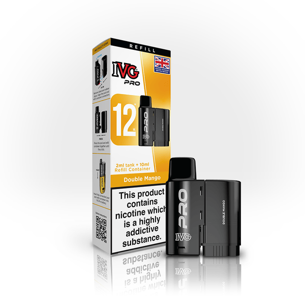 IVG Pro 12 Prefilled Vape Pods Box of 10 - #Simbavapeswholesale#