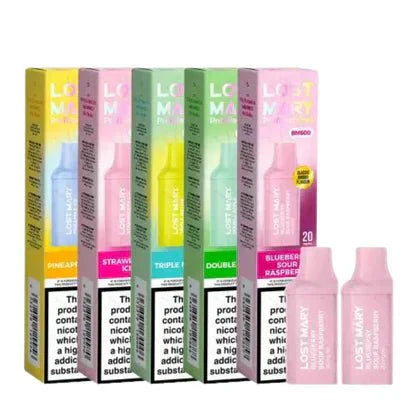 Lost Mary BM600 Prefilled Pods box of 10 at Vapernest Wholesale