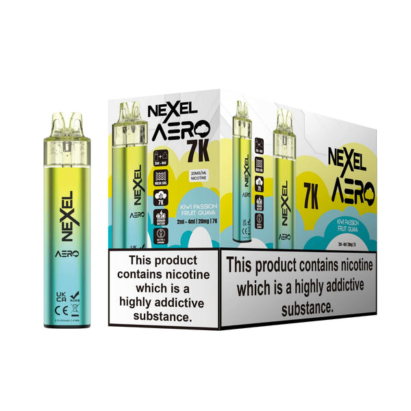 Nexel Aero 7k Prefilled Pod Vape Kit Pack of 5 - Wholesale Price !