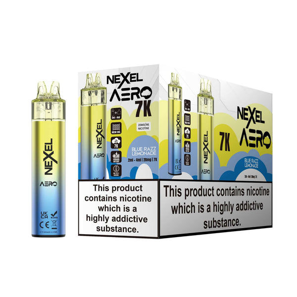 Nexel Aero 7k Prefilled Pod Vape Kit Pack of 5 - Wholesale Price !
