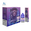 R and M 7000 Nic Salt 10ml - Box of 10-Blue Razz Lemonade-vapeukwholesale