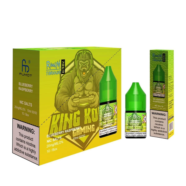 R and M 7000 Nic Salt 10ml - Box of 10-Blueberry Raspberry-vapeukwholesale