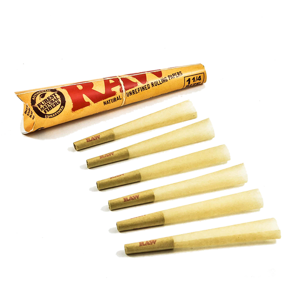 Raw cones Pack of 6