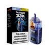 Relx Maxgo Combo 33000 Prefilled Pod Kit - Box of 5 available in Blueberry Raspberry Flavour at Vapernest Wholesale