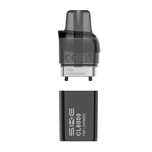SKE Crystal CL6000 Prefilled Replacement Pods - Box of 5 - Pink Lemonade - vapeukwholesale
