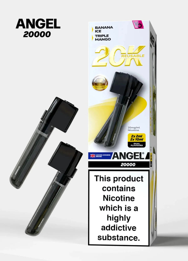 Vapes Bars Angel 20000 Prefilled Pods Box of 5 - #Simbavapeswholesale#