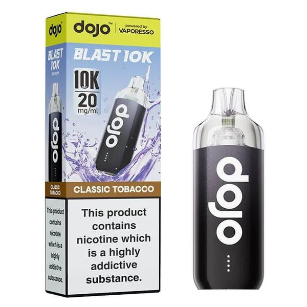 Vaporesso Dojo Blast 10k Prefilled Pod Vape Kit - Box of 5 in Classic Tobacco Flavour at Vapernest Wholesale