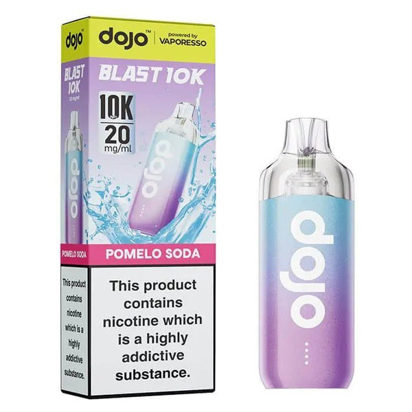 Vaporesso Dojo Blast 10k Prefilled Pod Vape Kit - Box of 5 in Black Flavour at Vapernest Wholesale