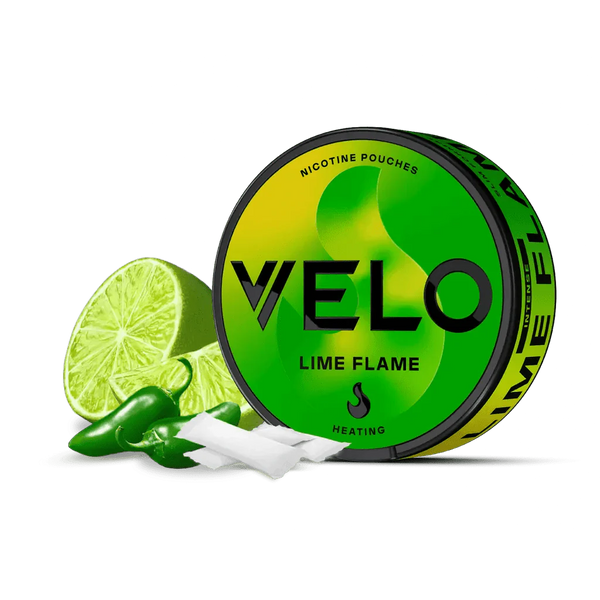 VELO Nicotine Pouches Pack of 10-Lime Flame - Vapernest Wholesale