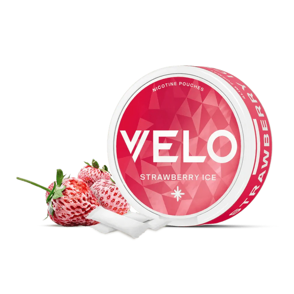 VELO Nicotine Pouches Pack of 10-Strawberry Ice - Vapernest Wholesale