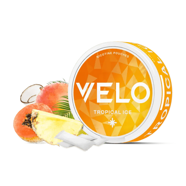 VELO Nicotine Pouches Pack of 10-Tropical Ice - Vapernest Wholesale