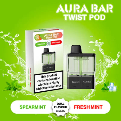 Aura Bar Twist Pre-Filled Pods 40k Box of 10
