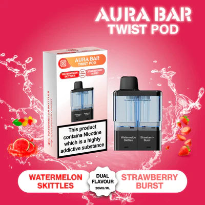 Aura Bar Twist Pre-Filled Pods 40k Box of 10