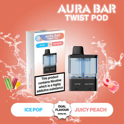 Aura Bar Twist Pre-Filled Pods 40k Box of 10