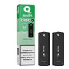 4 in 1 Quadro 2400 Puffs Replacement Pods Box of 10-Menthol-vapeukwholesale