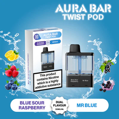 Aura Bar Twist Pre-Filled Pods 40k Box of 10