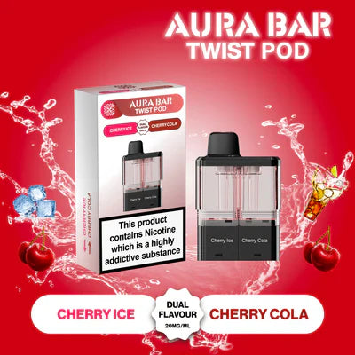 Aura Bar Twist Pre-Filled Pods 40k Box of 10