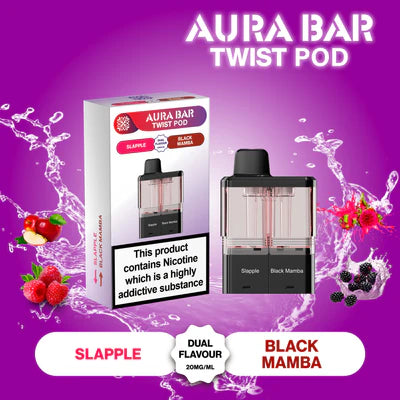 Aura Bar Twist Pre-Filled Pods 40k Box of 10