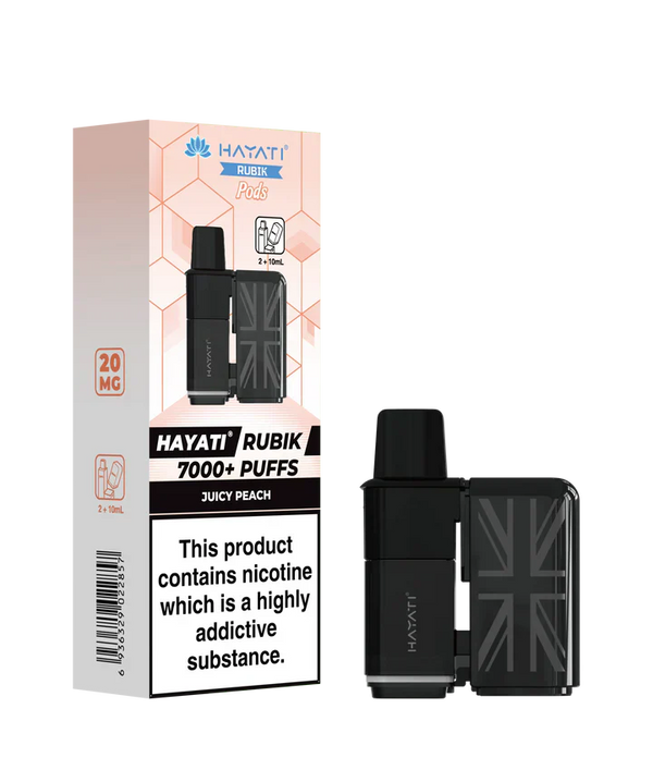 Hayati Rubik 7000 Prefilled Refill Pods - Box of 5